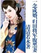 《一念成婚,归田将军腹黑妻》