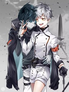 《(明日方舟同人)【舟浮梅】不死魔女和捡来的小孩》