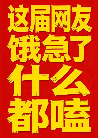 《这届网友饿急了什么都嗑》