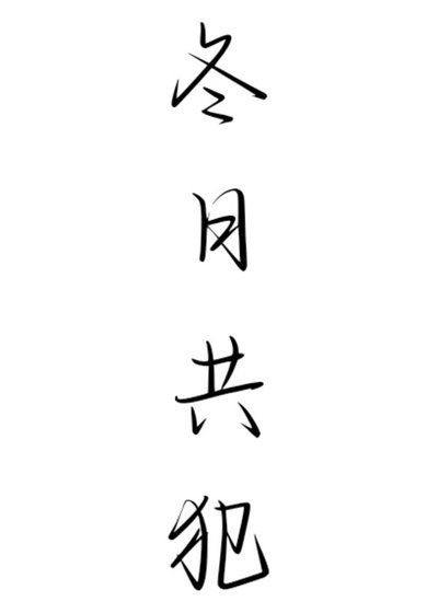 冬日共犯