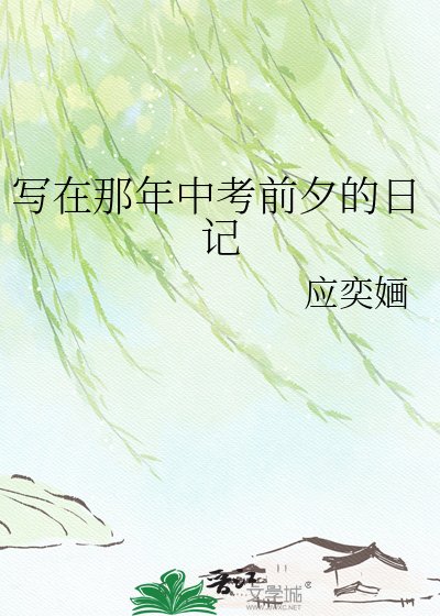 写在那年中考前夕的日记